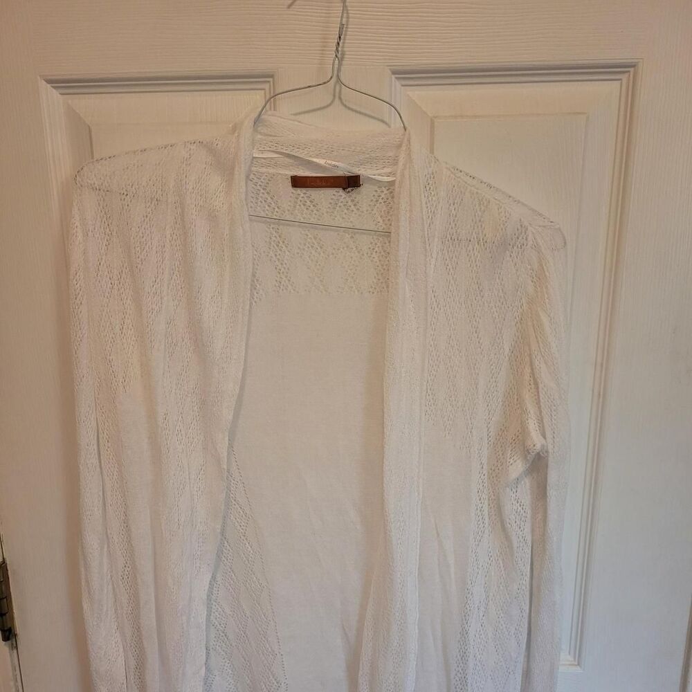 Belldini Women's White Cardigan